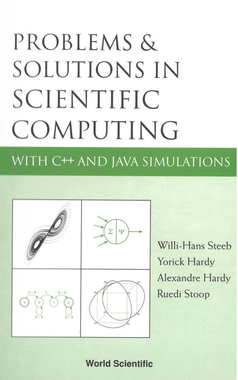 Problems And Solutions In Scientific Computing Steeb Hardy Hardy Stoop