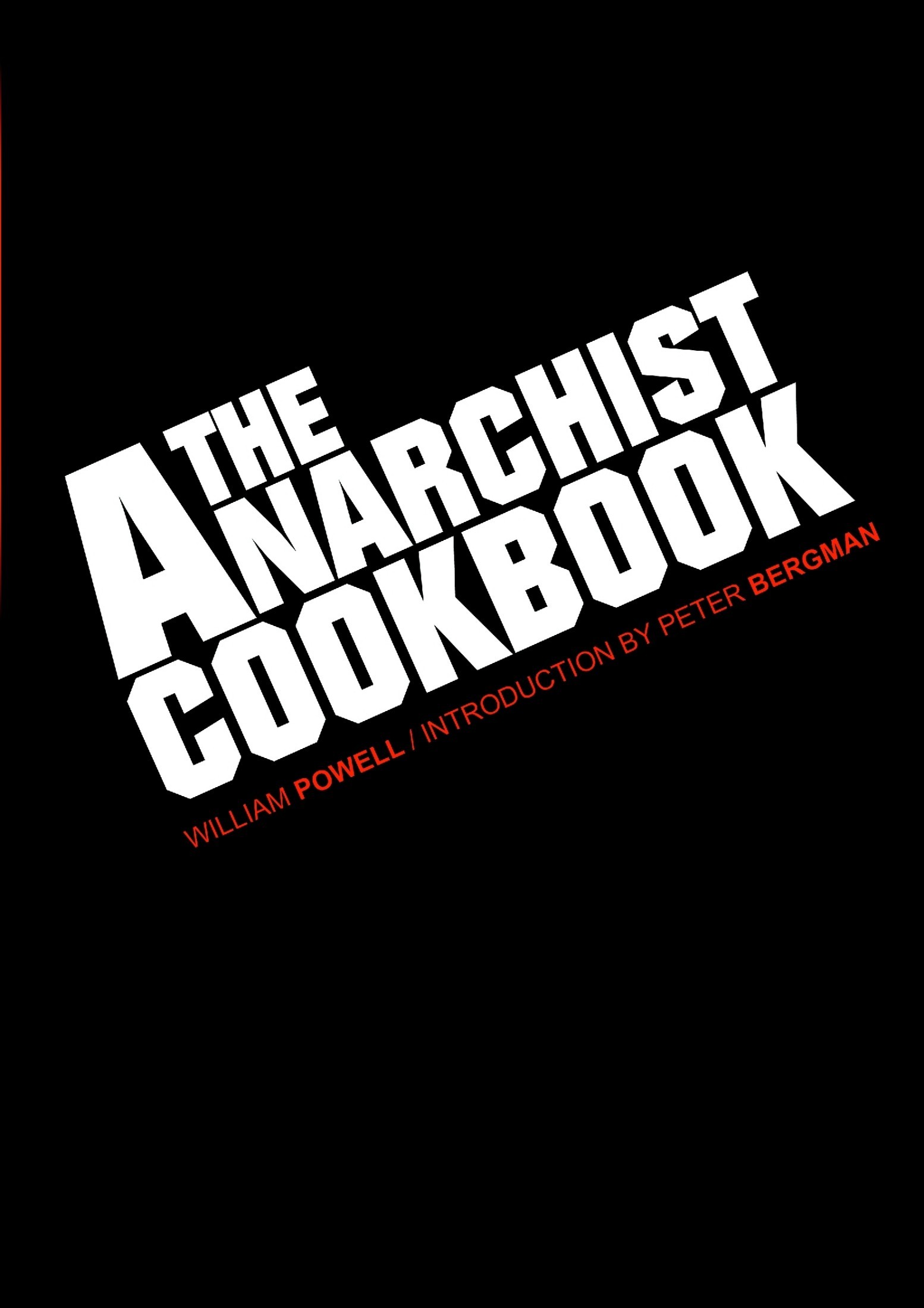 The Anarchist Cookbook