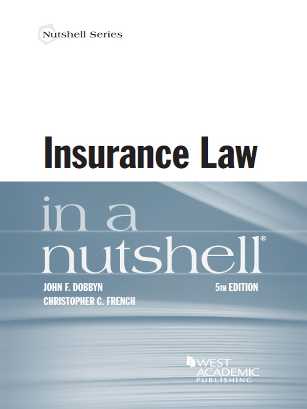Insurance Law in a Nutshell (Nutshells)