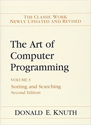 Art of Computer Programming, The: Volume 3: Sorting and Searching