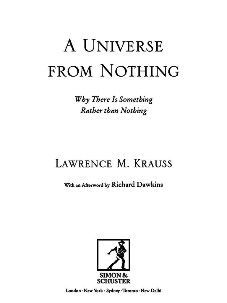 A Universe From Nothing